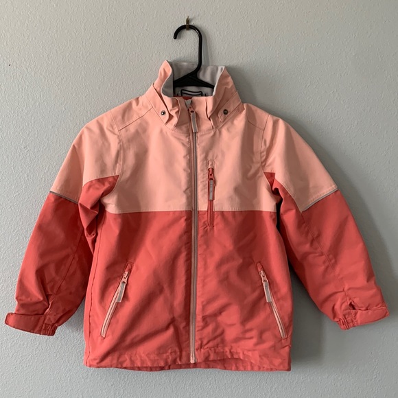 Polarn O. Pyret Jackets \u0026 Coats | Polarn O Pyret Sweden Kids Two Tone Peach Soft Shell Jacket! | Color: Orange/Pink | Size: 7-8 Years | Msmalls17's